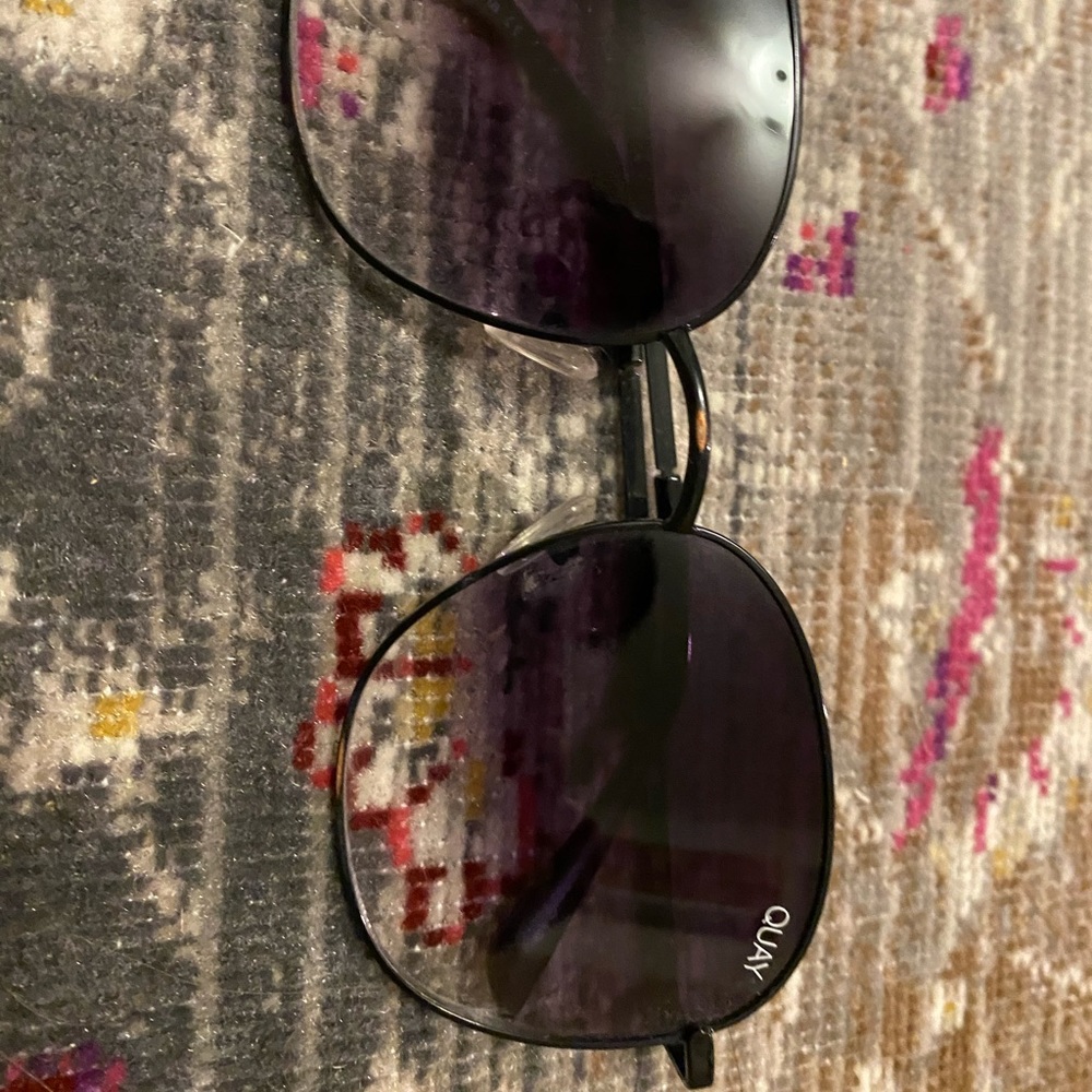 Quay black fade sunglasses